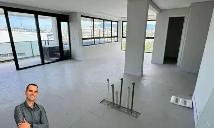 Apartamento à venda, 3 suítes e lavabo, vista livre - Pedra Branca - Palhoça/SC