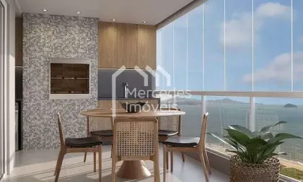 Apartamento frente mar com 1 suíte + 2 demisuítes à venda, 110 m² por R$ 1.530.592 - Centro - Naveg