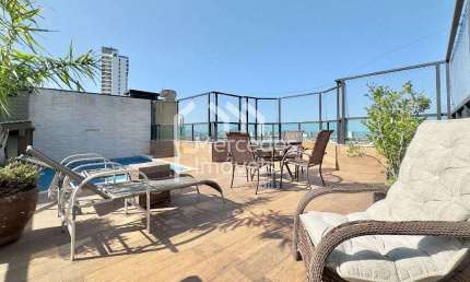 Apartamento Triplex - Cobertura com 4 suítes, 4 vagas à venda por R$ 3.700.000 - Centro - Itajaí/SC