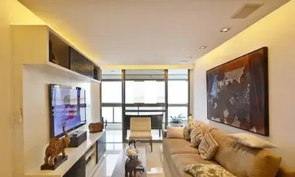 Apartamento Barra Alfa Barra 3 quartos (1 suíte) 160m², mobiliado, 2 vagas