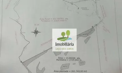 Terreno à venda, 377000 m² por R$ 2.999.990,00 - Itapeva - Itapeva/MG