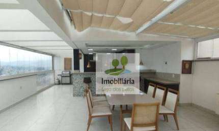 Cobertura com 3 dormitórios para alugar, 177 m² por R$ 8.890,00/mês - Vila Galvão - Guarulhos/SP