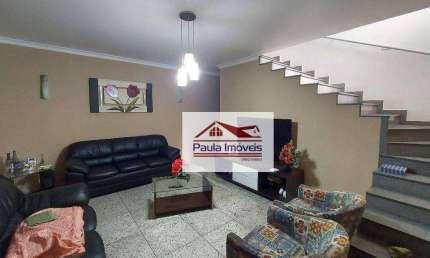 Sobrado com 3 dormitórios à venda, 340 m² por R$ 860.000,00 - Parque Novo Mundo - São Paulo/SP