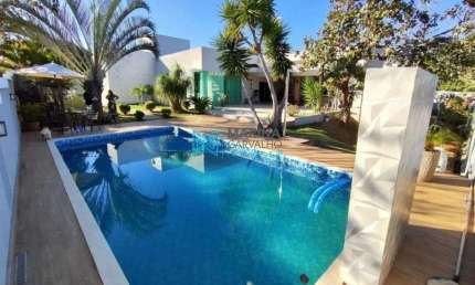 Casa com 4 quartos, 400 m² - venda por R$ 1.990.000 ou aluguel por R$ 11.407/mês - Condomínio Fechado - Lagoa Santa/MG