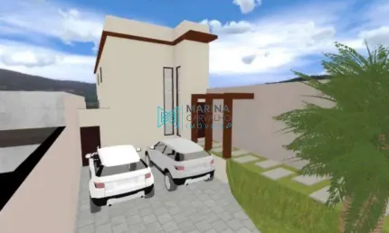 Casa com 3 quartos à venda, 138 m² por r$ 869.000 - jardim imperial - lagoa santa/mg