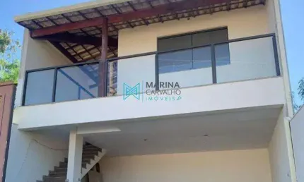 Casa com 3 quartos à venda, 132 m² por R$ 550.000 - Shalimar - Lagoa Santa/MG