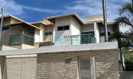 Casa com 3 quartos à venda, 220 m² por R$ 950.000 - Condomínio Trilhas Do Sol - Lagoa Santa/MG