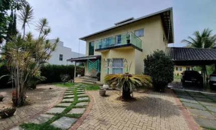 Casa com 4 quartos, 400 m² - venda por R$ 2.500.000 ou aluguel por R$ 15.998/mês - Condomínio Bouganville - Lagoa Santa/MG