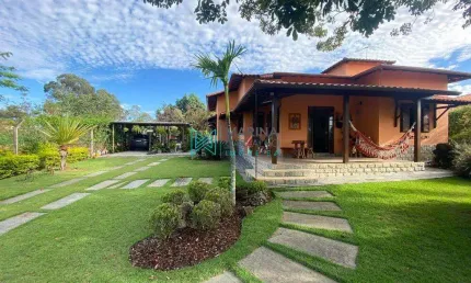 Casa com 3 dormitórios à venda, 164 m² por R$ 1.350.000 - Condomínio Aldeia da Jaguara - Jaboticatubas/MG
