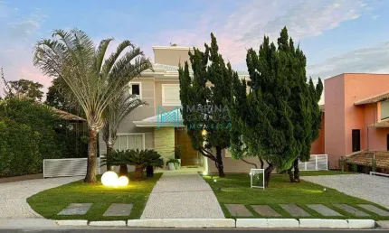 Casa com 4 quartos à venda, 463 m² por R$ 4.490.000 - Condomínio Bouganville - Lagoa Santa/MG