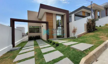 Casa com 4 quartos à venda por R$ 987.000,00 - Condomínio Trilhas Do Sol - Lagoa Santa/MG