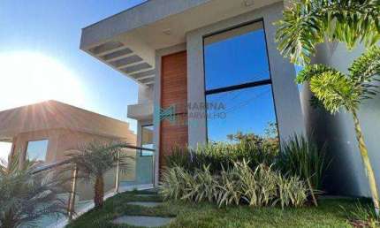 Casa com 4 quartos à venda, 193 m² por R$ 1.290.000 - Condomínio Trilhas Do Sol - Lagoa Santa/MG