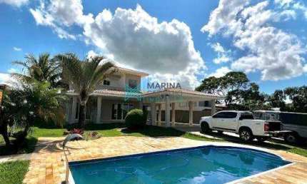Casa com 4 quartos à venda, 506 m² por R$ 2.900.000 - Condomínio Condados da Lagoa - Lagoa Santa/MG