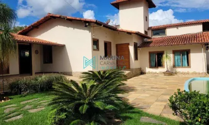 Casa com 5 quartos à venda, 320 m² por R$ 2.400.000 - Condomínio Vivendas - Lagoa Santa/MG