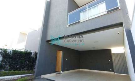 Casa em condomínio à venda, 3 quartos, 2 suítes, 4 vagas, Condomínio Trilhas do Sol - Lagoa Santa/MG