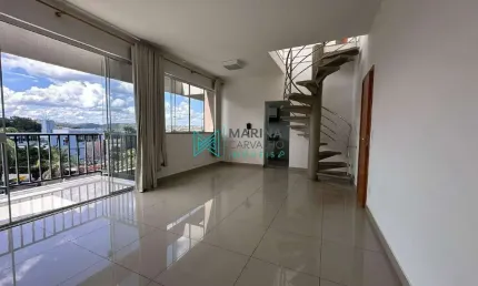 Cobertura à venda, 3 quartos, 1 suíte, 2 vagas, Bela Vista - Lagoa Santa/MG