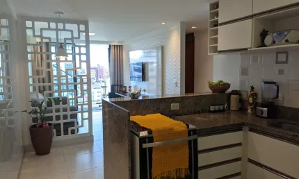 Apartamento na orla de cabo branco com cobertura  e uma banheira privativa