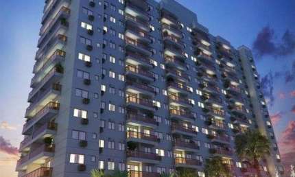 Apartamento para Venda em Rio de Janeiro, Jacarepaguá, 3 dormitórios, 1 suíte, 2 banheiros, 1 vaga