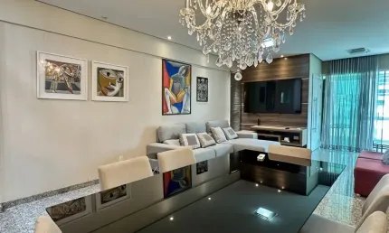 Apartamento mobiliado de 150m2 no parque 10 - riviera francesa