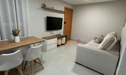 Apartamento com 2 quartos à venda na Avenida Diamante, Sapucaia II, Contagem