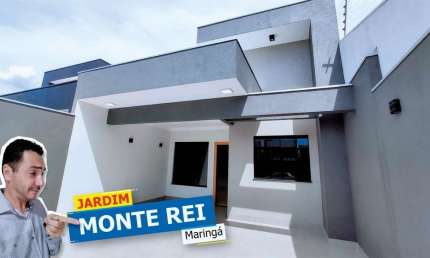 Casa com 3 quartos à venda na Rua Pioneira Luíza Davoglio Bortolatto, 100, Jardim Monte Rei, Maringá