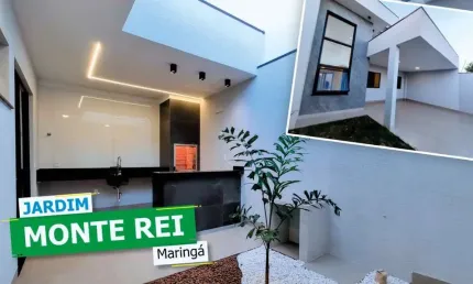 Casa com 3 quartos à venda na Rua Marçal Candido Siqueira, 100, Jardim Monte Rei, Maringá