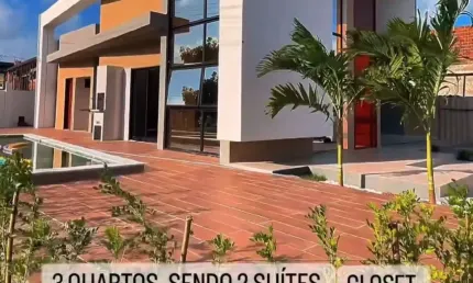 Casa Térrea de Esquina com 3 Dormitórios e Área Gourmet em Condomínio Fechado - Sunville Residence