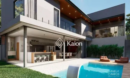 Casa com 3 suítes e piscina para locação e venda no Condomínio Portal dos Bandeirantes em Salto/SP