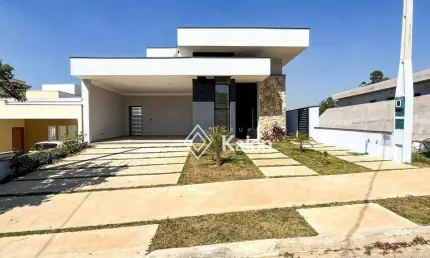 Casa recém-construída à venda no Condomínio Central Parque em Salto/SP