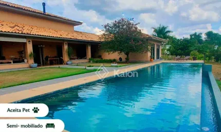 Casa semi-mobiliada para locação e venda no Condomínio Haras Paineiras na cidade de Salto