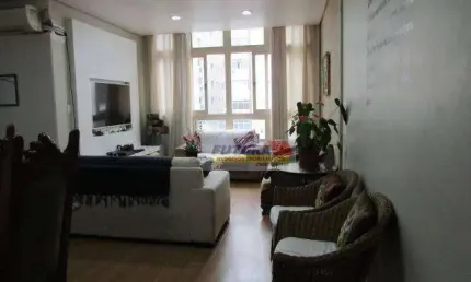 Apartamento com 2 dormitórios à venda, 115 m² por R$ 410.000,00 - Boa Vista - São Vicente/SP