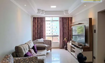 Apartamento com 2 dormitórios à venda, 70 m² por R$ 415.000,00 - Itararé - São Vicente/SP