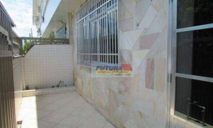 Sobrado com 3 dormitórios à venda, 111 m² por R$ 420.000,00 - Parque Bitaru - São Vicente/SP