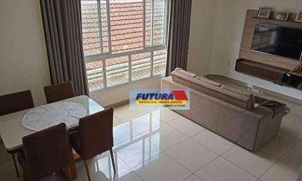 Sobrado com 3 dormitórios à venda, 117 m² por R$ 505.000,00 - Vila São Jorge - São Vicente/SP
