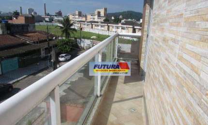 Sobrado com 3 dormitórios à venda, 94 m² por R$ 380.000,00 - Catiapoã - São Vicente/SP