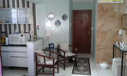 Apartamento com 2 dormitórios à venda, 63 m² por R$ 490.000,00 - Vila Guilhermina - Praia Grande/SP