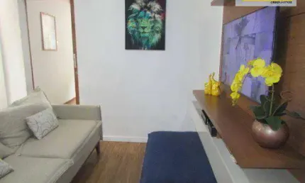 Apartamento com 1 dormitório à venda, 57 m² por R$ 315.000,00 - Itararé - São Vicente/SP