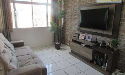 Apartamento com 2 dormitórios à venda, 67 m² por R$ 355.000,00 - Gonzaguinha - São Vicente/SP