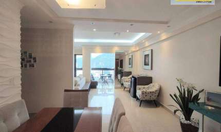 Apartamento com 2 dormitórios à venda, 90 m² por R$ 750.000,00 - Itararé - São Vicente/SP