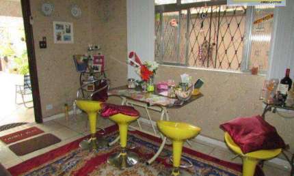 Sobrado com 3 dormitórios à venda, 141 m² por R$ 460.000,00 - Vila Cascatinha - São Vicente/SP