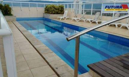 Apartamento com 3 dormitórios transformado em 2 dormitórios à venda, 87 m² por R$ 549.900 - Gonzaguinha - São Vicente/SP