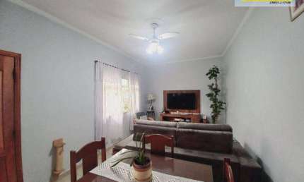 Sobrado com 3 dormitórios à venda, 132 m² por R$ 400.000,00 - Parque São Vicente - São Vicente/SP