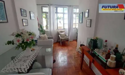 Apartamento com 2 dormitórios à venda, 71 m² por R$ 320.000,00 - Itararé - São Vicente/SP