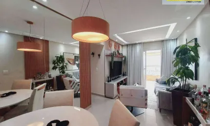 Apartamento com 2 dormitórios à venda, 84 m² por r$ 620.000,00 - vila valença - são vicente/sp