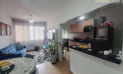 Apartamento com 1 dormitório à venda, 69 m² por R$ 325.000,00 - Itararé - São Vicente/SP