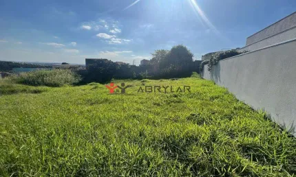 Terreno à venda em jundiaí, loteamento vale azul i, com 457 m², terras de jundiai