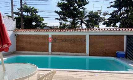 Casa para alugar em Guarujá, Balneário Praia do Pernambuco, com 5 quartos, com 100 m²