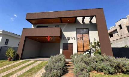 Casa à venda em Vinhedo, Monte Alegre, com 4 suítes, com 396.17 m², Residencial Campo de Toscana