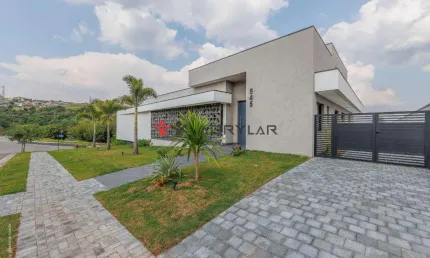 Casa à venda em Vinhedo, Monte Alegre, com 4 suítes, com 393 m², Residencial Campo de Toscana