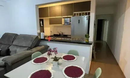 Apartamento à venda em jundiaí, loteamento parque industrial, com 2 quartos, com 54 m²